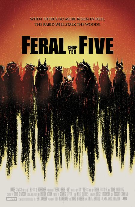 Feral #5 - Dawn of the Dead Homage Variant (2024)