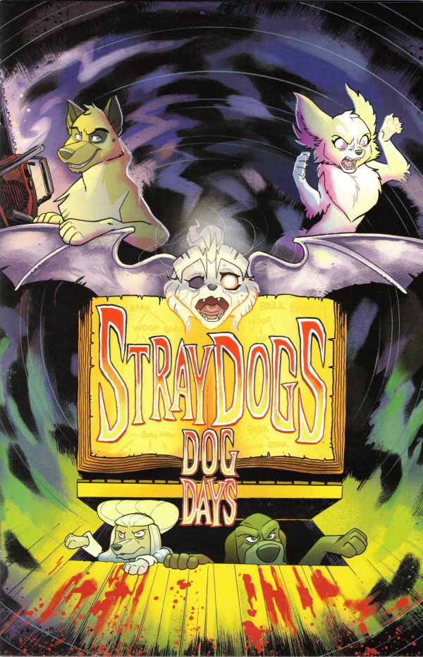 Stray Dogs: Dog Days #1 Dynamic Forces Trish Forstner &amp; Tony Fleecs Evil Dead II Homage Virgin Variant with art by Trish Forstner|Tony Fleecs
