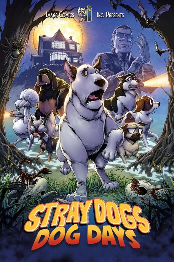 Stray Dogs: Dog Days #1 Yellow Snow / Slab City Comics Lipwei Chang Scooby-Doo on Zombie Island Homage Variant with art by Lipwei Chang