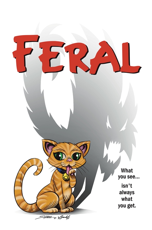 Feral #1 Coy's Comics Stephen Sharar Gremlins Homage Variant with art by Stephen Sharar|Brandi Blahnik