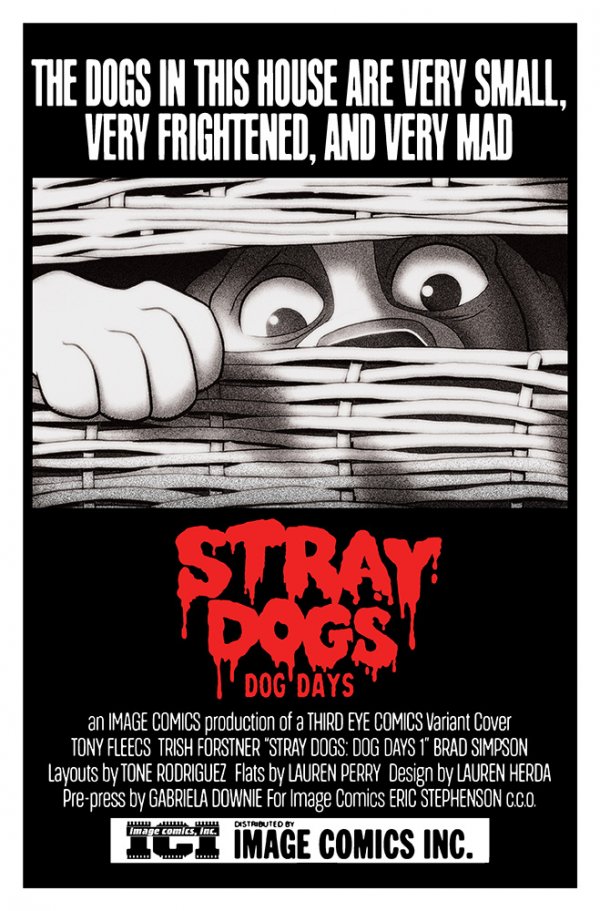Stray Dogs: Dog Days #1 Third Eye Comics Trish Forstner &amp; Tony Fleecs Basket Case Homage Variant with art by Trish Forstner|Tony Fleecs