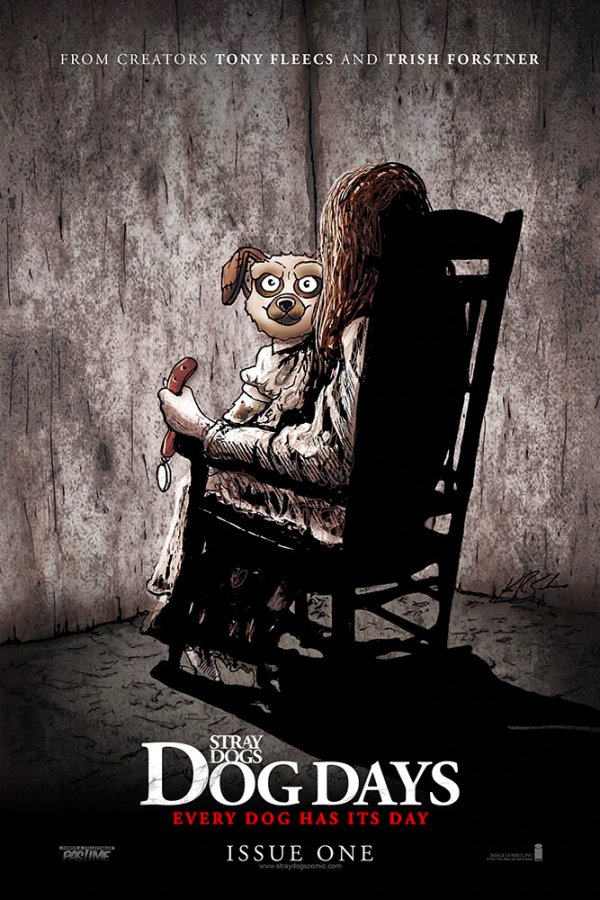 Stray Dogs: Dog Days #1 Pastime Comics Ken Salinas The Conjuring Homage Variant with art by Ken Salinas