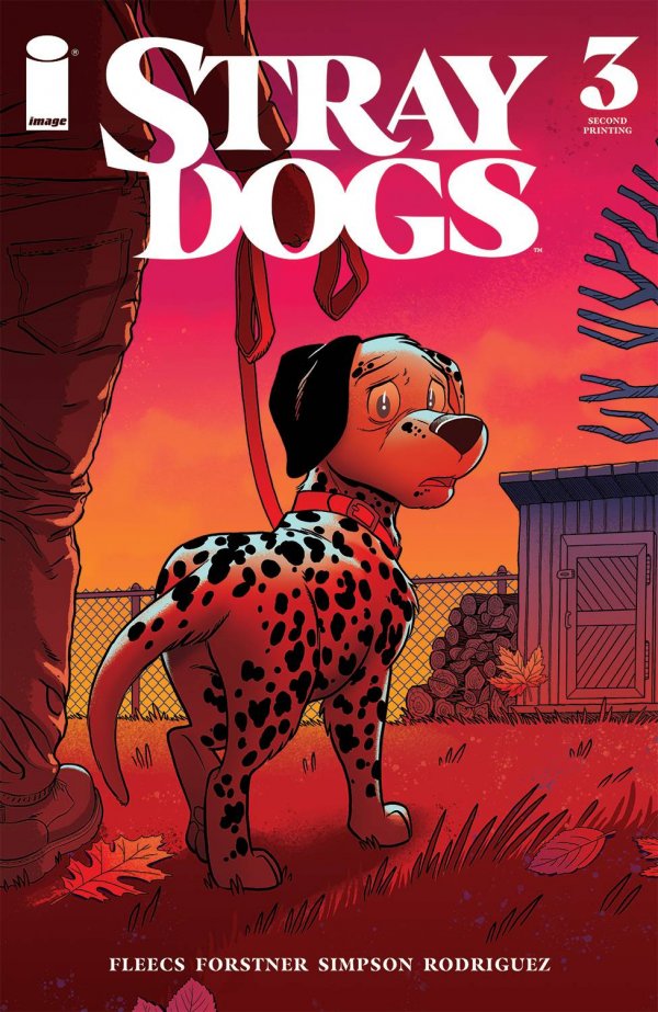 Stray Dogs #3 2nd Printing Tony Fleecs with art by Trish Forstner|Tony Fleecs