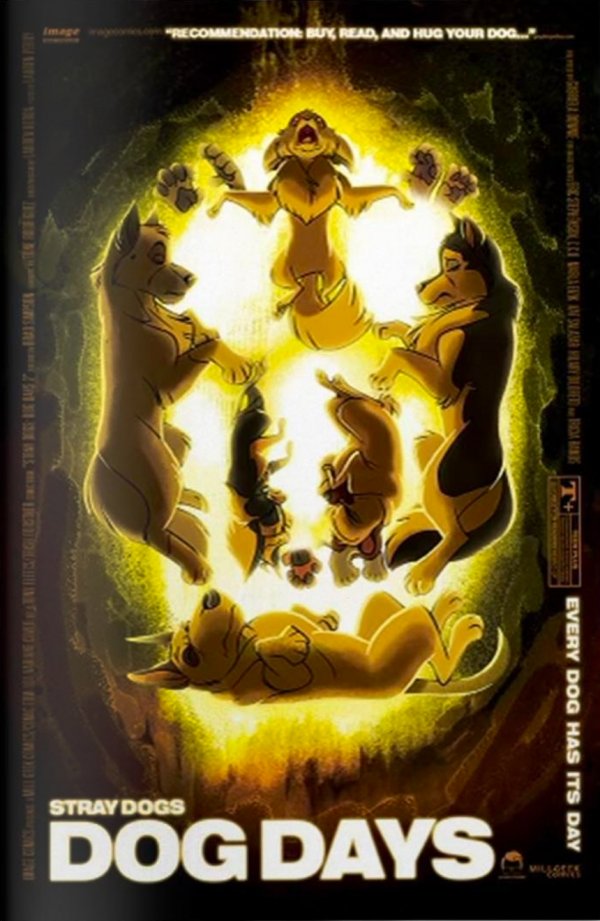 Stray Dogs: Dog Days #2 ComicTom101 / Mill Geek Trish Forstner &amp; Tony Fleecs the Descent Homage Variant with art by Trish Forstner|Tony Fleecs