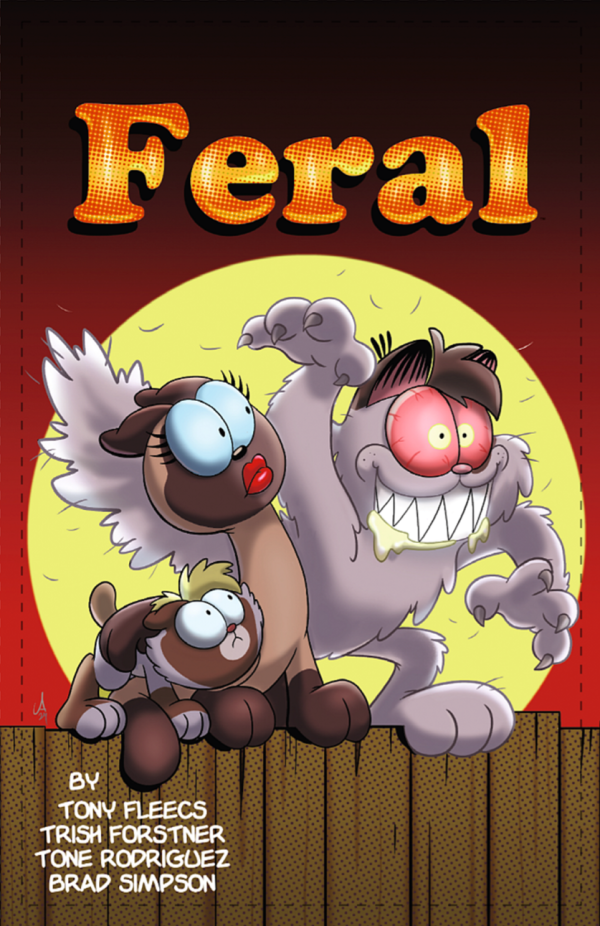Feral #2 Garfield Variant Signed #2