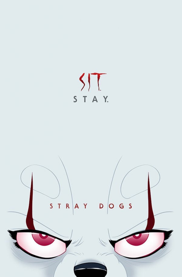 Stray Dogs: Dog Days #1 Bird City / Hanahan Comics Trish Forstner It Homage Variant with art by Trish Forstner