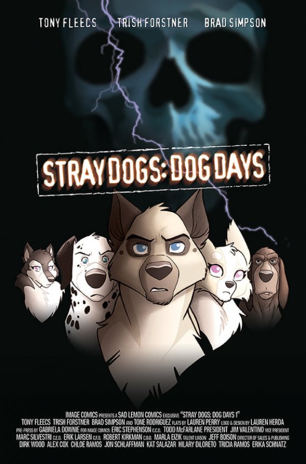 Stray Dogs: Dog Days #1 Sad Lemon Trish Forstner &amp; Tony Fleecs Final Destination Homage Variant with art by Trish Forstner|Tony Fleecs