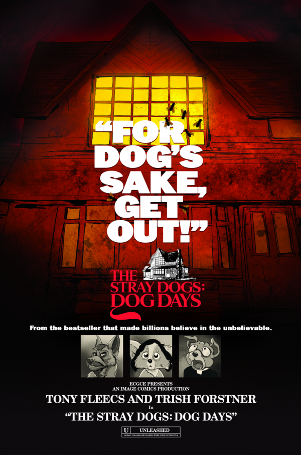 Stray Dogs: Dog Days #2 ECGCE MJ Hiblen The Amityville Horror Homage Variant with art by MJ Hiblen