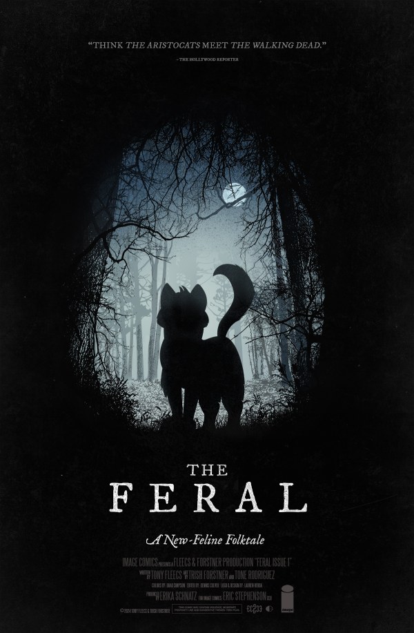 Feral #1 ECGCE Darren Glenn The Witch Movie Poster Homage Variant with art by Darren Glenn