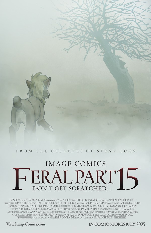Feral #1 Exorcist Homage Variant
