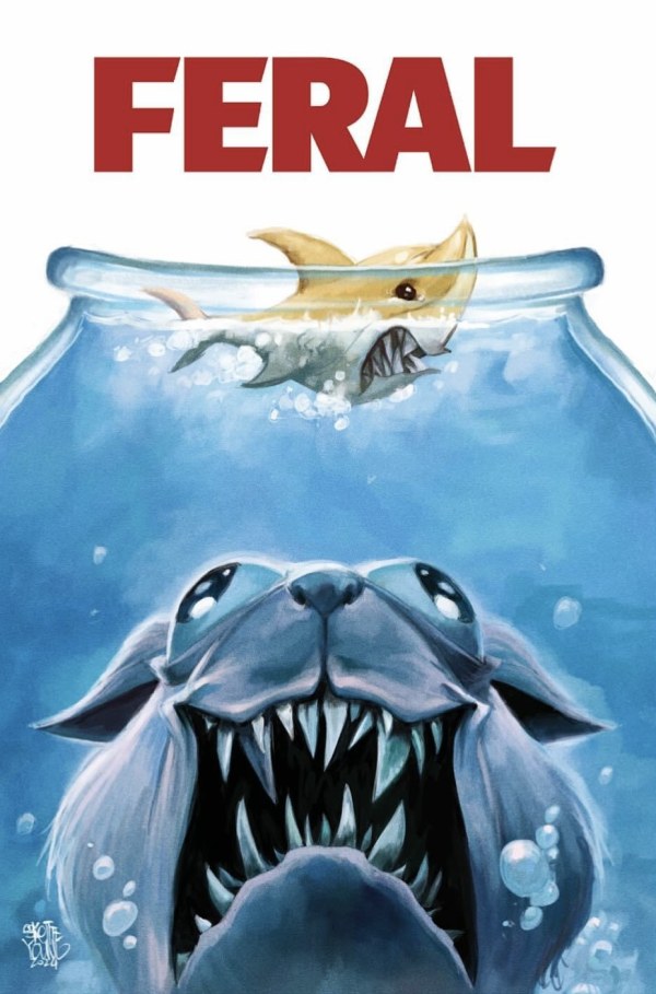 Feral #1 Skottie Young Webstore Variant with art by Skottie Young