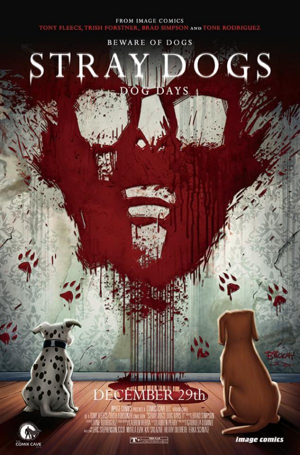 Stray Dogs: Dog Days #1 Comix Caves Bill McKay Sinister 2 Homage Variant with art by Bill McKay