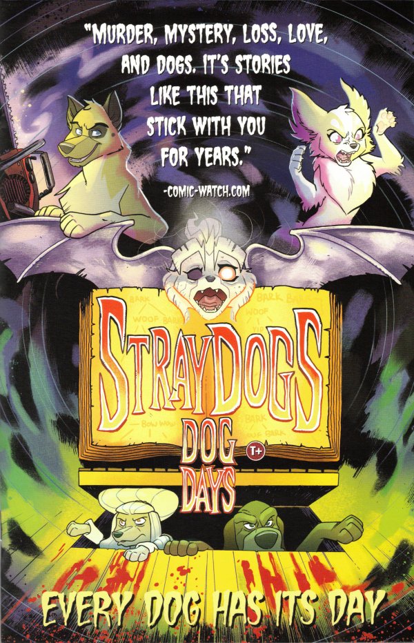Stray Dogs: Dog Days #1 Dynamic Forces Trish Forstner & Tony Fleecs Evil Dead II Homage Variant with art by Trish Forstner|Tony Fleecs