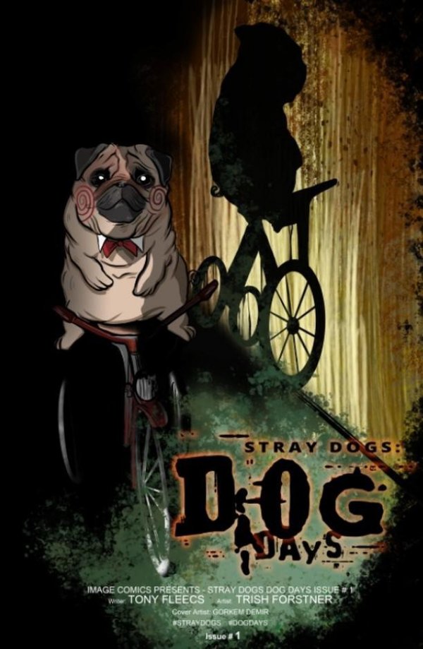 Stray Dogs: Dog Days #1 Heatseekers Comics Gorkem Demir Saw Homage Variant with art by GÃƒÆ’Ã‚Â¶rkem Demir