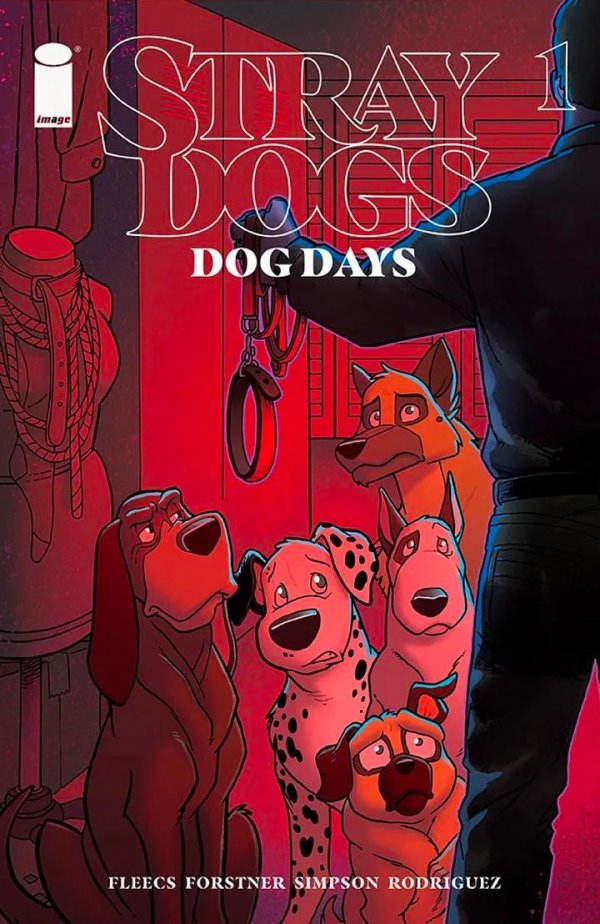 Stray Dogs: Dog Days #1 Comic Bug Trish Forstner &amp; Tony Fleecs Connecting Cover Variant with art by Trish Forstner|Tony Fleecs