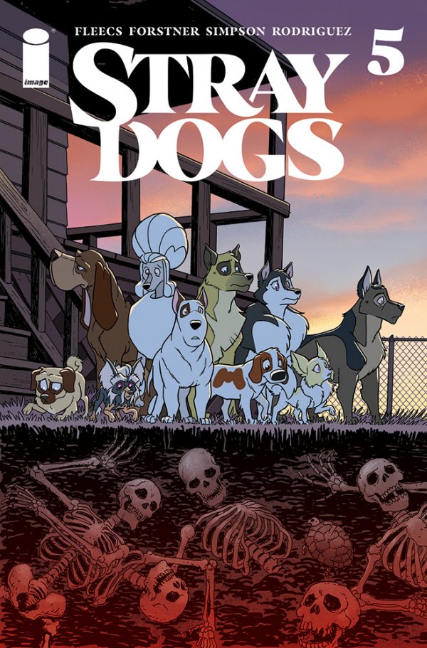 Stray Dogs #5 Comics and Ponies Tony Fleecs Variant with art by Trish Forstner|Tony Fleecs