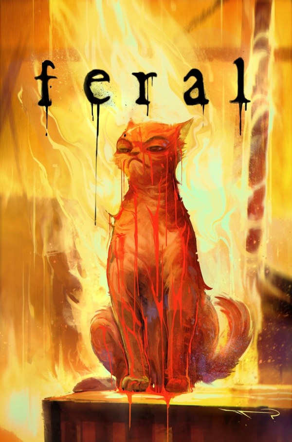 Feral #5 Ivan Tao Exclusive variant (Carrie homage)