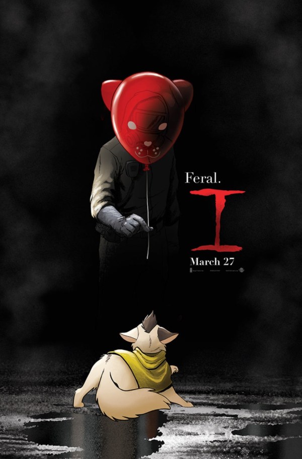 Feral #1 Bird City Comics Tony Fleecs It Chapter I Homage Variant with art by Trish Forstner|Tony Fleecs