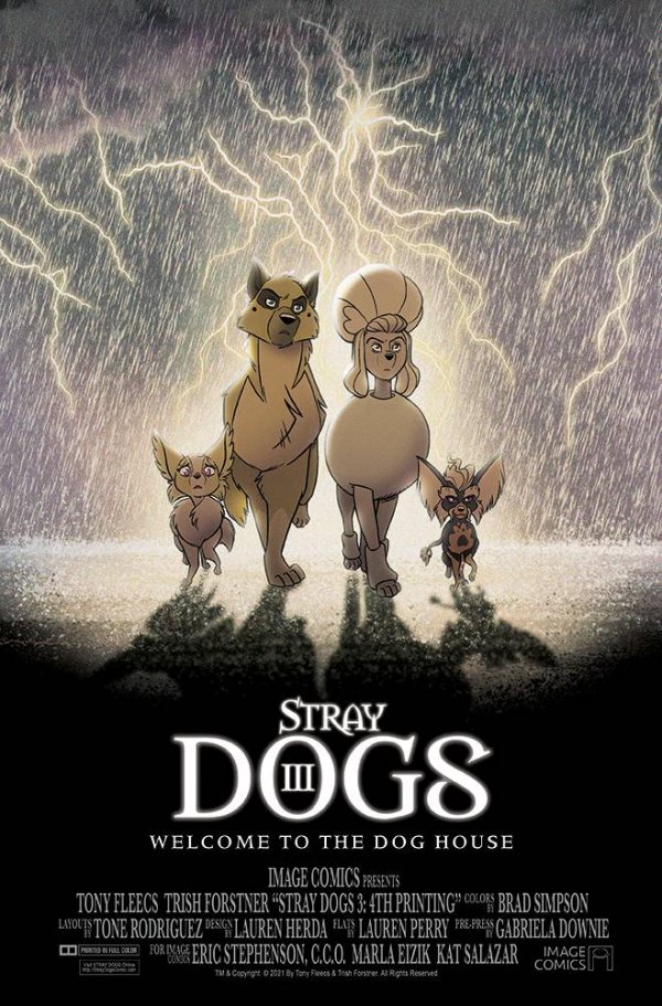 Stray Dogs #3 4th Printing Tony Fleecs The Craft Homage with art by Trish Forstner|Tony Fleecs