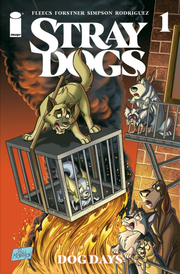 Stray Dogs: Dog Days #1 1:50 Bill Morrison Oliver &amp; Co. Homage Variant with art by Bill Morrison