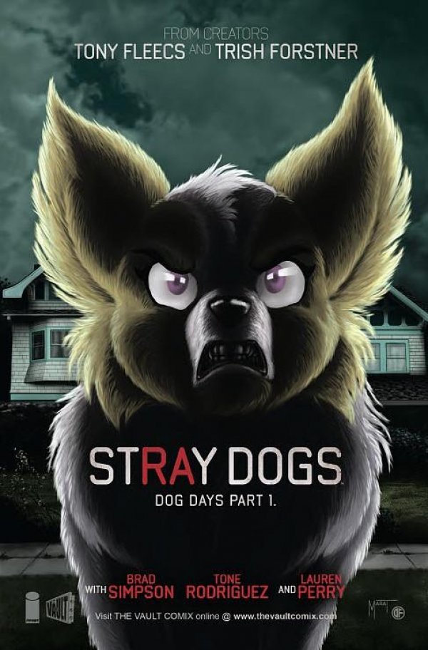 Stray Dogs: Dog Days #1 Vault Comix Marat Mychaels Insidious Homage Variant with art by Marat Mychaels
