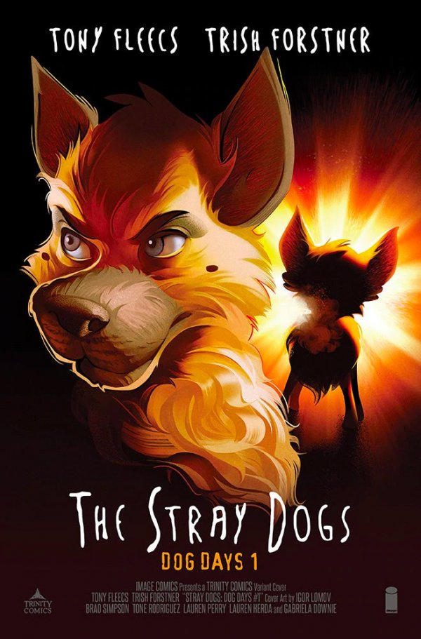 Stray Dogs: Dog Days #1 Trinity Comics Igor Lomov Sixth Sense Homage Variant with art by Igor Lomov