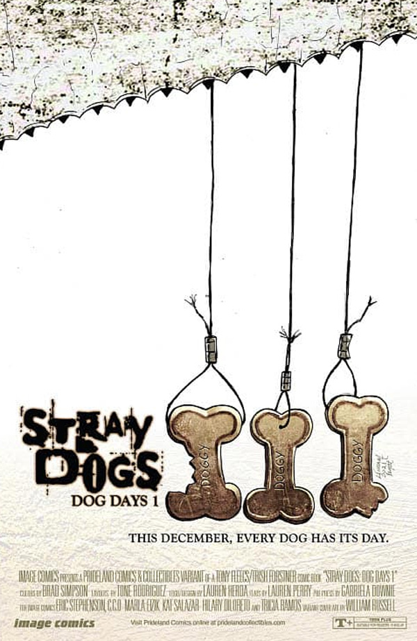 Stray Dogs: Dog Days #1 Prideland Comics William Russell Saw III Homage Variant with art by William Russell|Robert Nugent