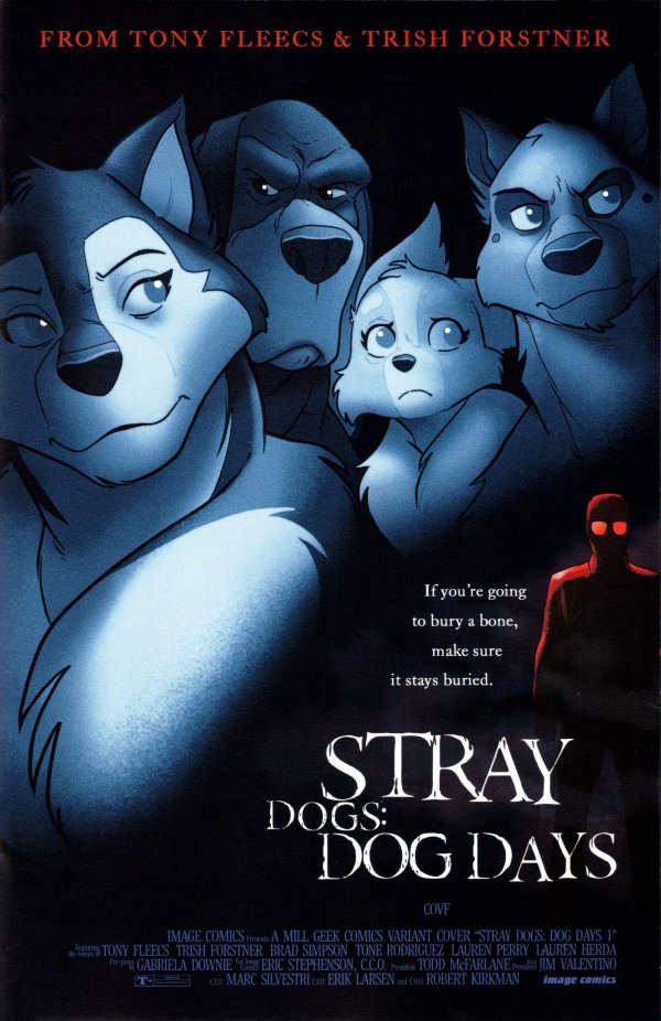 Stray Dogs: Dog Days #1 Comic Tom 101 Trish Forstner &amp; Tony Fleecs I Know What You Did Last Summer Homage Variant with art by Trish Forstner|Tony Fleecs