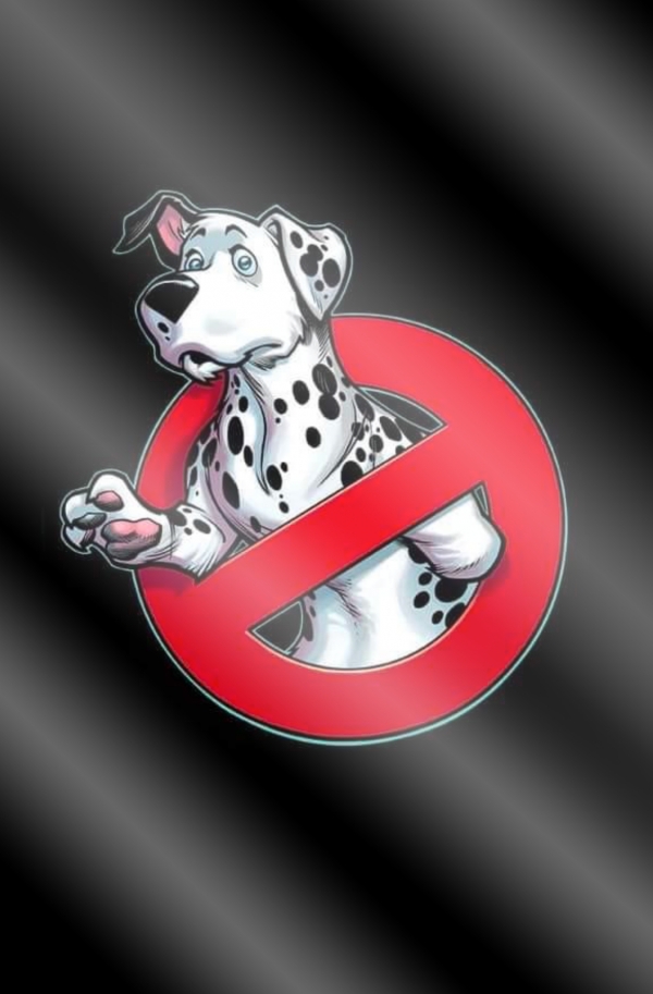 Stray Dogs: Dog Days #1 Nerd Store Chad Hardin Ghostbusters Homage Metal Virgin Variant with art by Chad Hardin|Mostafa Moussa|Jesse Heagy