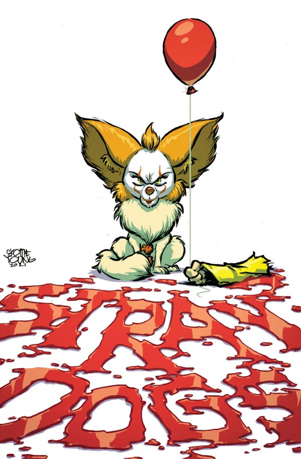 Stray Dogs: Dog Days #1 Skottie Young Webstore It Homage Variant with art by Skottie Young