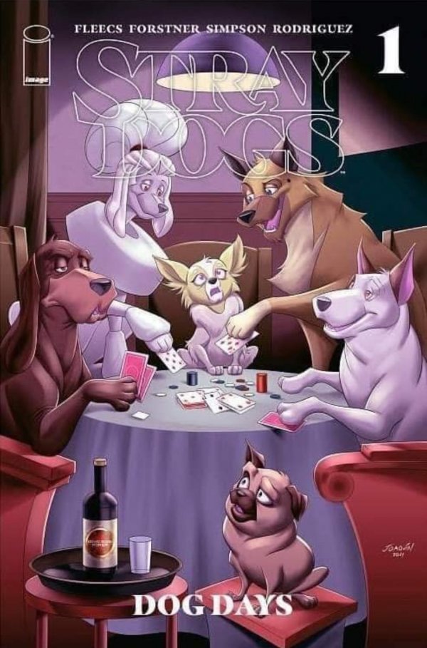 Stray Dogs: Dog Days #1 Signatures Unlimited Joaquin Gonzalez Variant with art by Joaquin Gonzalez