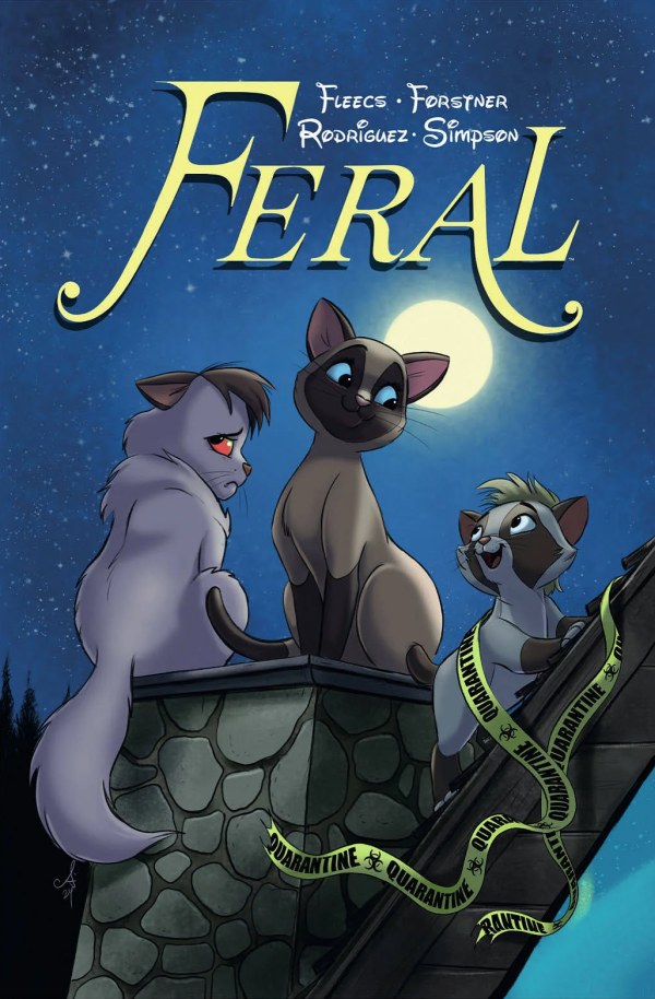 Feral #1 Final Order Comics Amy Mebberson Aristocats Homage Variant with art by Amy Mebberson