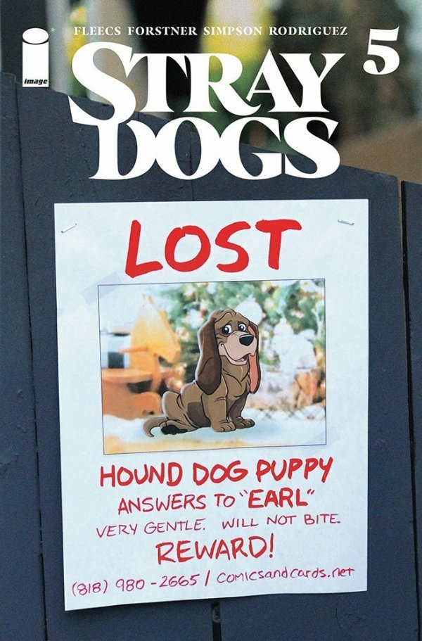 Stray Dogs #5 Collector's Paradise / Knowhere Comics Missing Poster Variant with art by Trish Forstner|Tony Fleecs