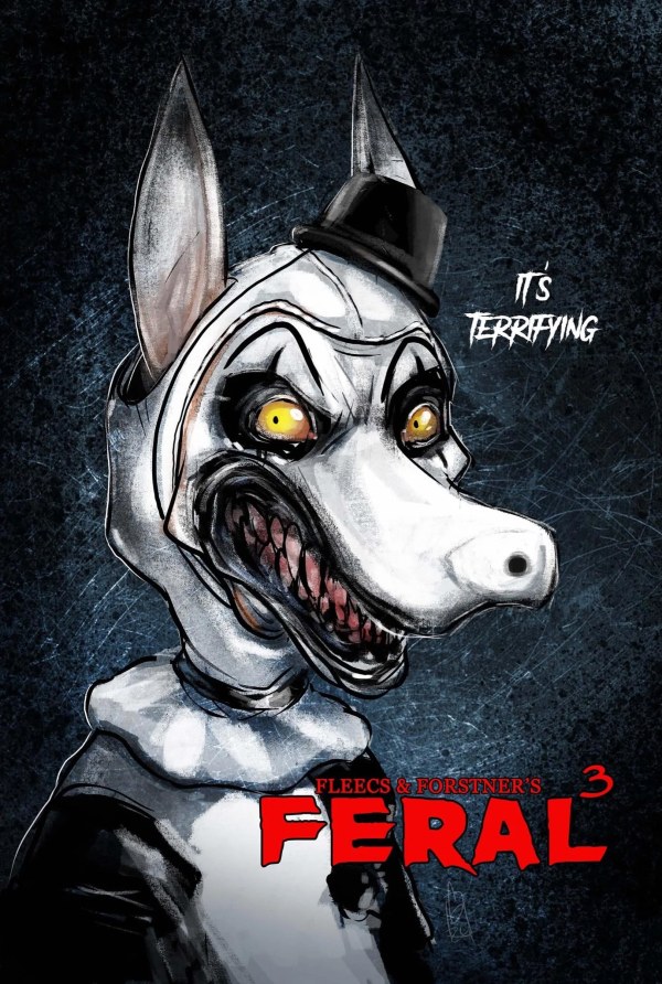 FERAL #3 CHRIS GUGLIOTTI TERRIFIER HOMAGE VARIANT