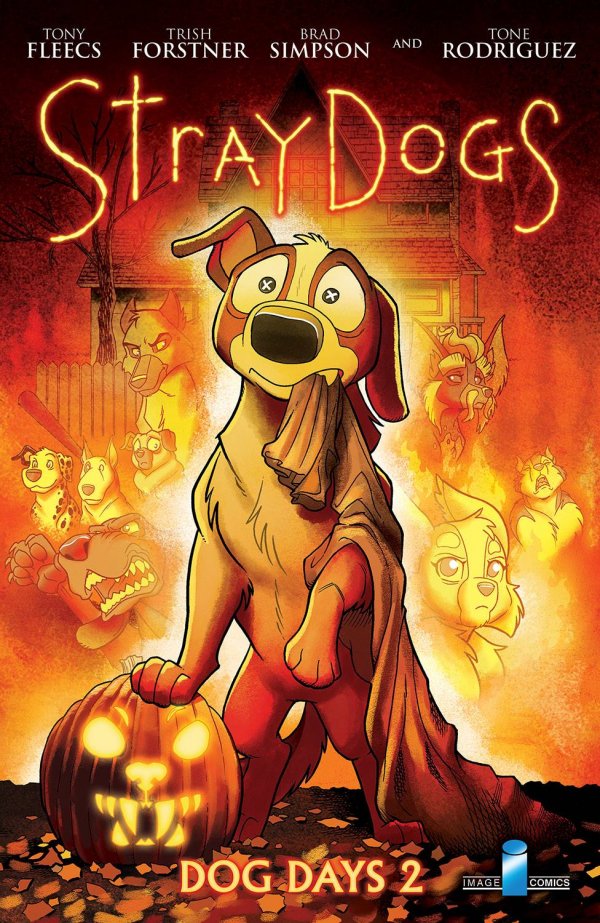 Stray Dogs: Dog Days #2 Cover B Trish Forstner &amp; Tony Fleecs Trick R Treat Homage Variant with art by Trish Forstner|Tony Fleecs