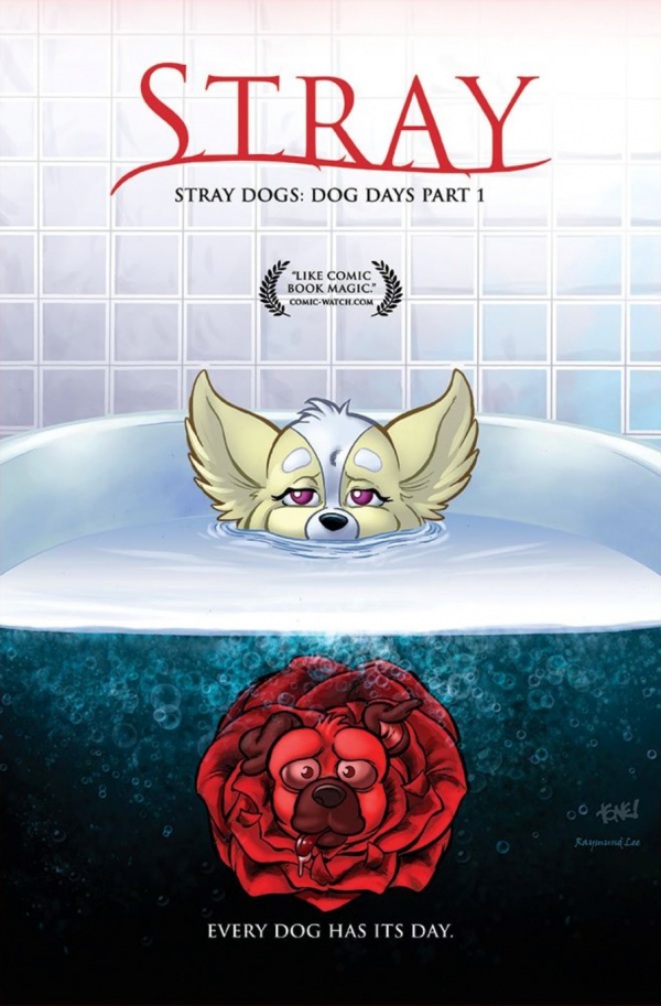 Stray Dogs: Dog Days #1 Outer Limits Boro Tone Rodriguez Teeth Homage Variant with art by Tone Rodriguez