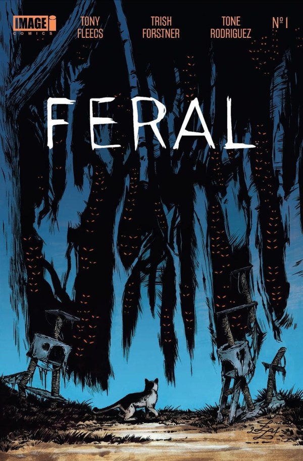 Feral #1 Trinity Comics Zoe Lacchei Something is Killing the Children Homage Variant with art by Zoe Lacchei