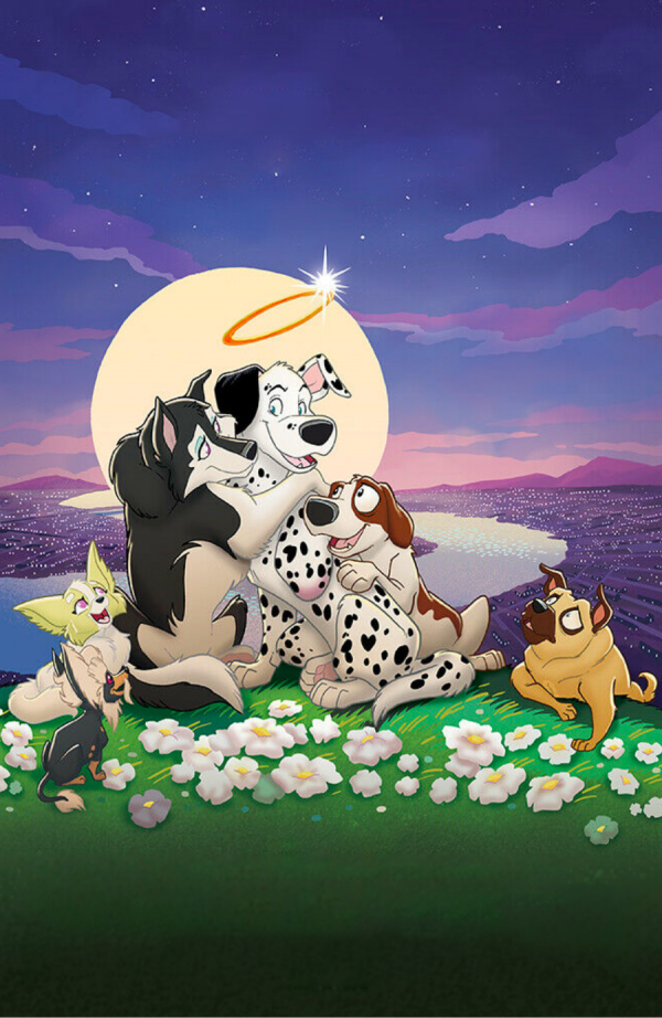 Stray Dogs: Dog Days #1 Merrymac Games and Comics Trish Forstner &amp; Tony Fleecs All Dogs Go to Heaven Homage Virgin Variant with art by Trish Forstner|Tony Fleecs