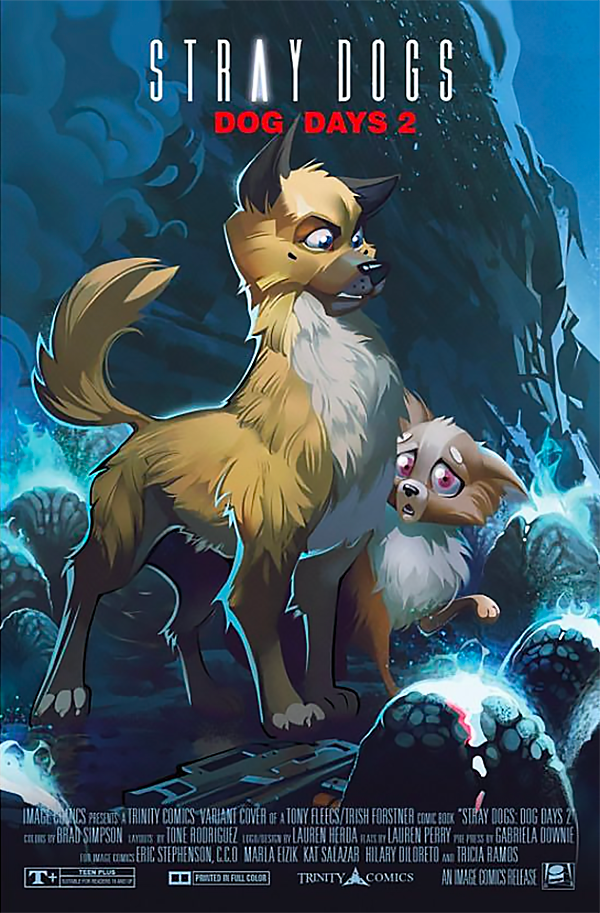Stray Dogs: Dog Days #2 Trinity Comics Igor Lomov Aliens Homage Variant with art by Igor Lomov