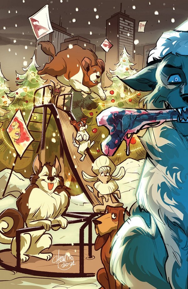 Stray Dogs: Dog Days #1 Carnivore Comics Mirka Andolfo Connecting Variant with art by Mirka Andolfo